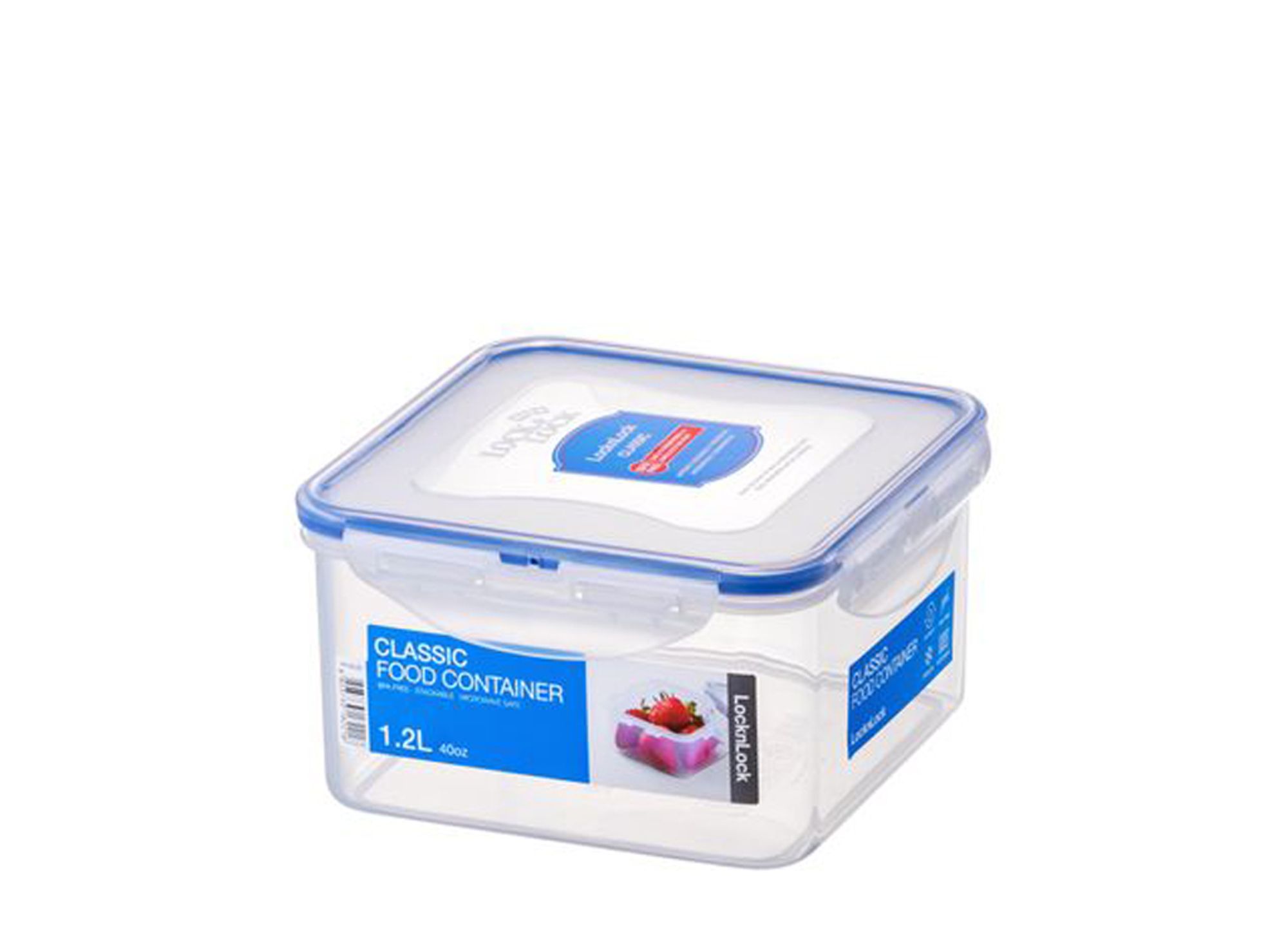 LocknLock Classic Square Short 1.2L